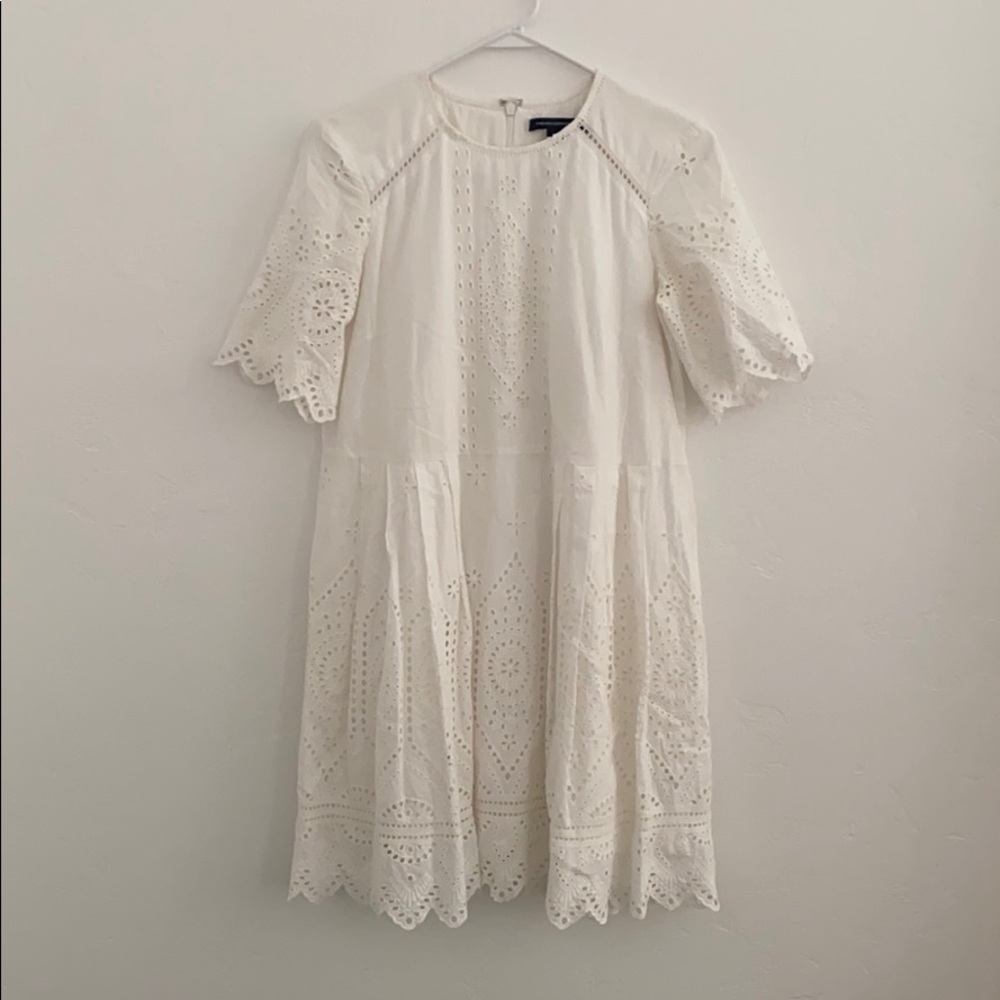 French Connection Eyelet Dress